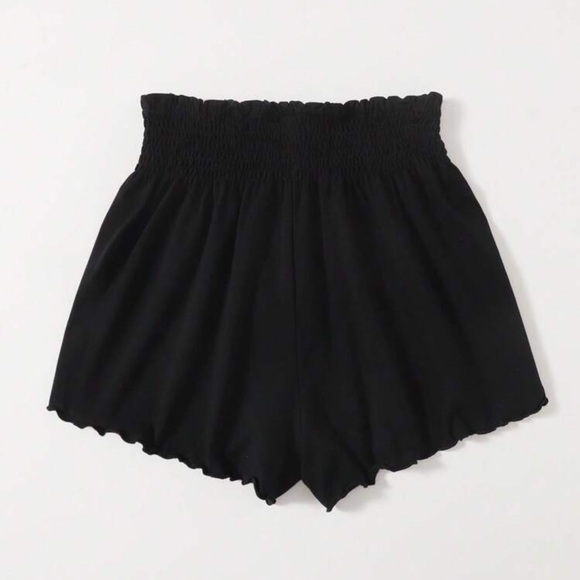Pants - Black Women's Smocked Shorts Brand New Without tags